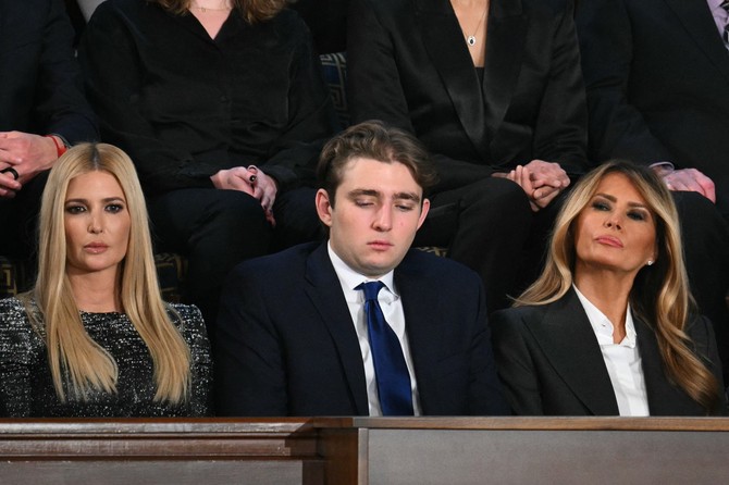 Ivanka, Baron i Melanija Tramp