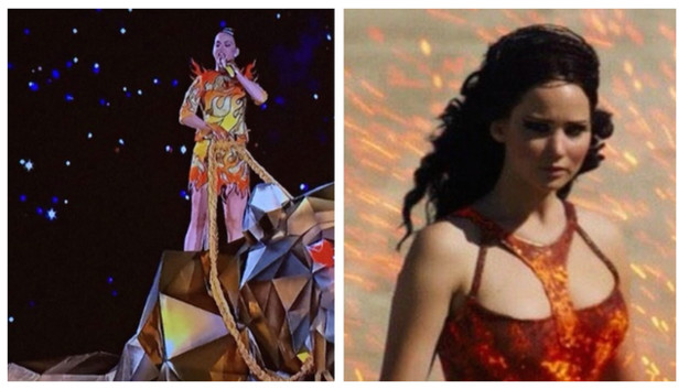Katy Perry jako Katniss Everdeen