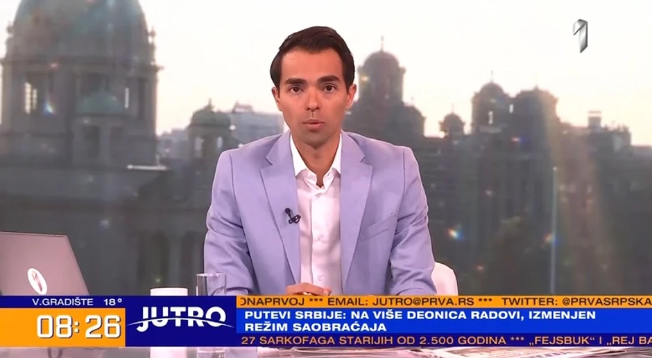 Filip Čukanović u jutarnjem programu 