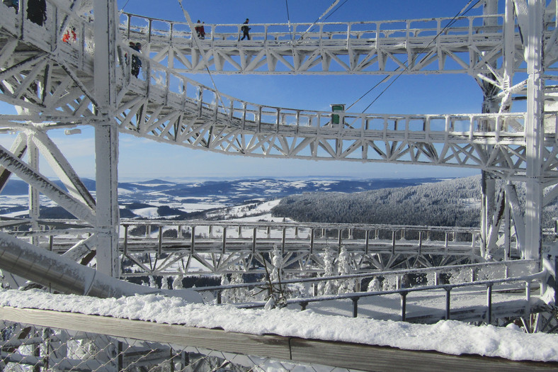 Ścieżka w Obłokach Skywalk, Dolna Morawa