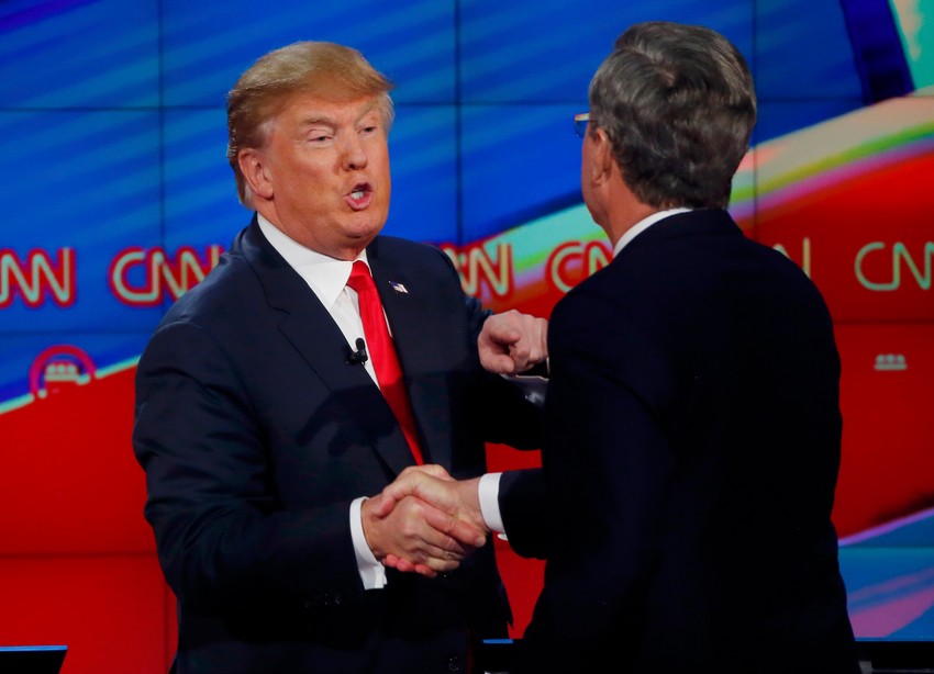 Džeb Buš i Donald Tramp