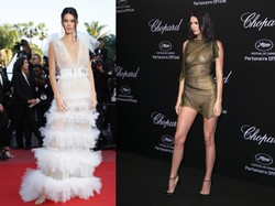 Noce i dnie z nagimi piersiami: Kendall Jenner podbija Cannes brakiem stanika. FOTO