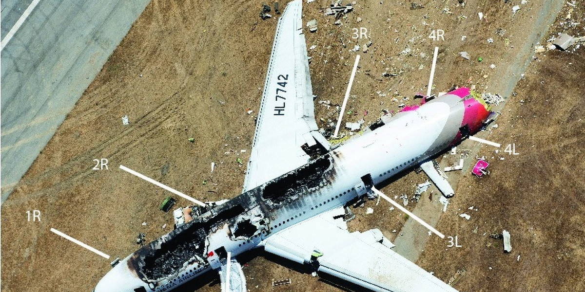 Katastrofa Boeinga 777 w san francisco