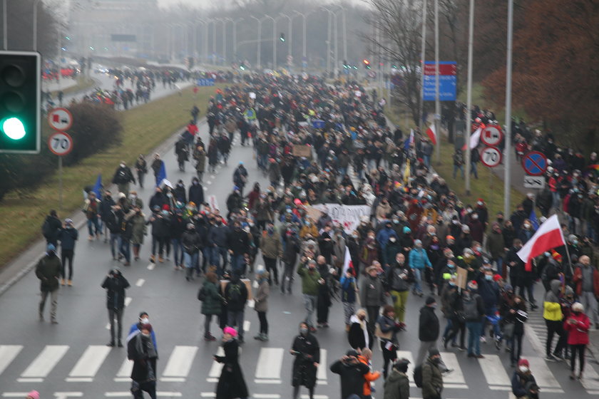 Strajk Kobiet w Warszawie