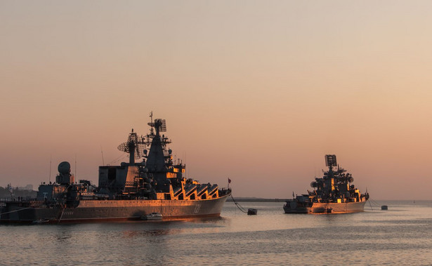 Rosyjski niszczyciel pomógł ukraińskim rybakom na Morzu Śródziemnym