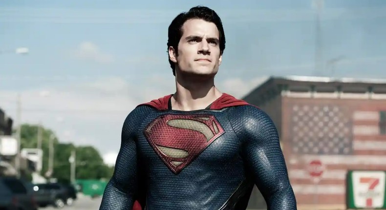 Henry Cavill starring as Superman in Man of Steel. Picture courtesy; Clay Enos