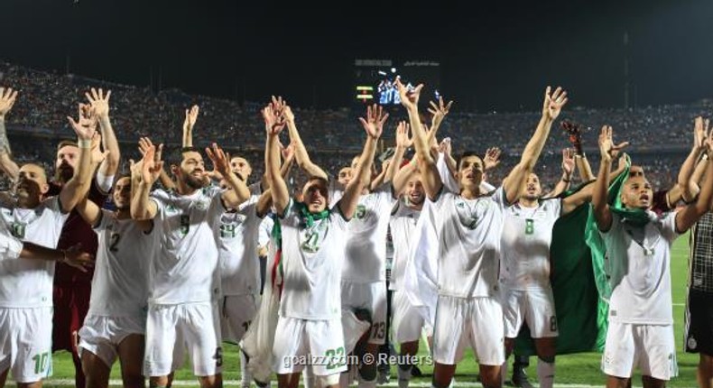 Algeria are champions