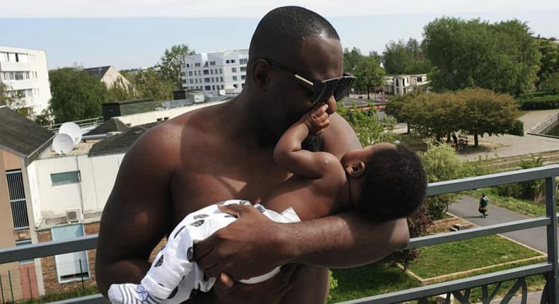 Actor, Jim Iyke welcomes baby boy (NAN Photos)