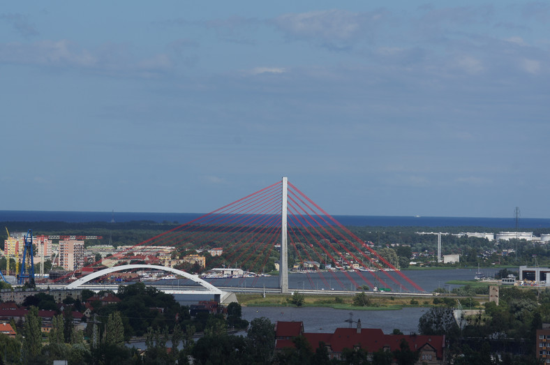 Most im. Jana Pawła II w Gdańsku 