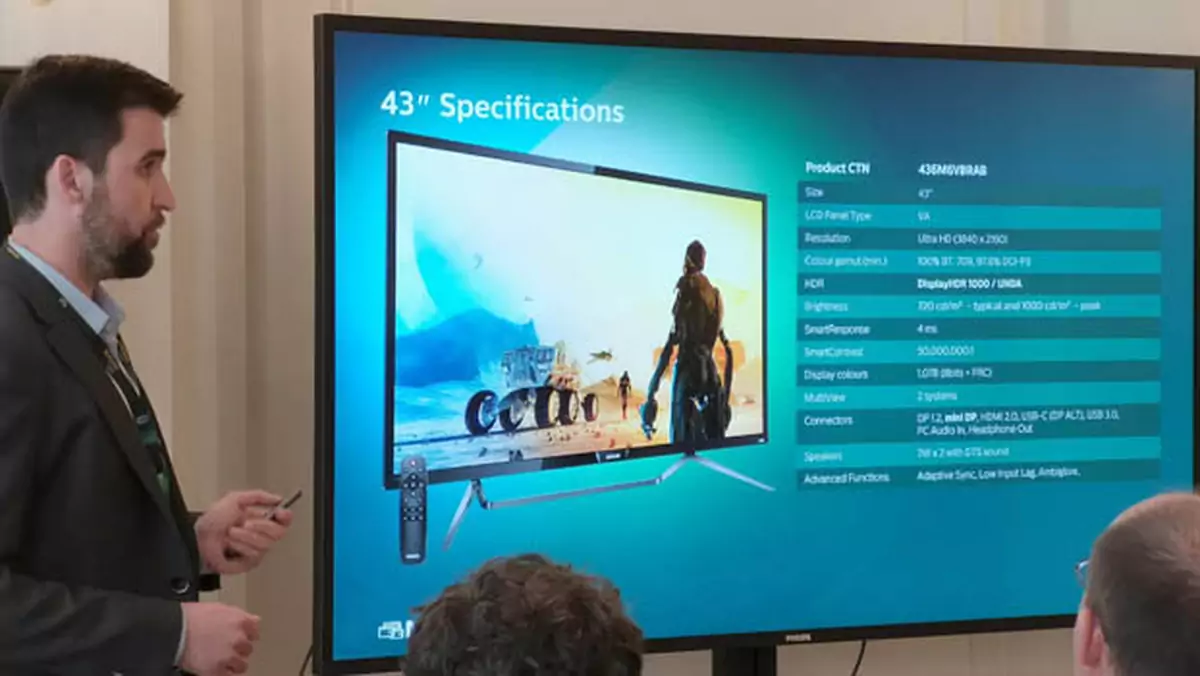 Philips Momentum - nowa linia ekranów łączących świat konsol i komputerów PC
