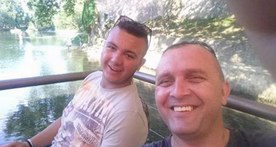 Miroslav Čerek sa sinom Ognjenom