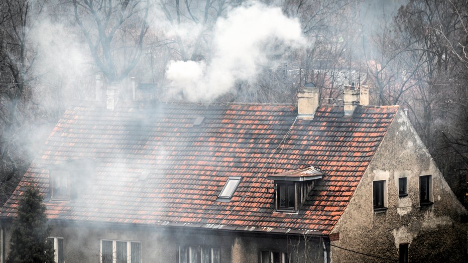 Dym ze spalania drewna zawiera duże ilości pyłów zawieszonych i rakotwórczy węglowodór - benzo(a)piren