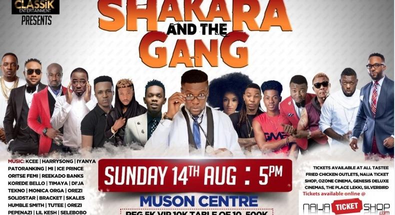 Shakara and the Gang 2016