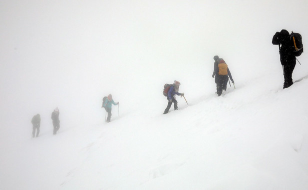 Fatalne warunki pogodowe w Tatrach. Jest ostrzeżenie przed lawinami