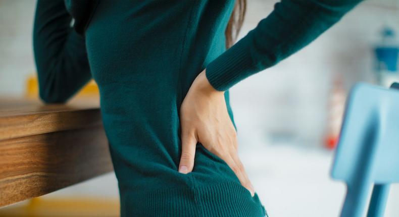 This Is Why Your Back Hurts On Your Period