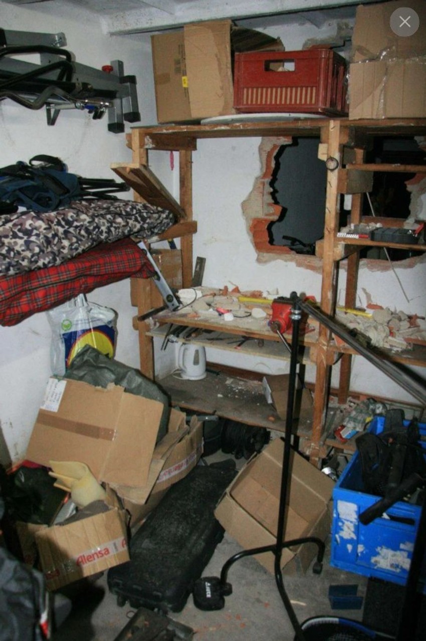 Garaža iz koje je provaljeno