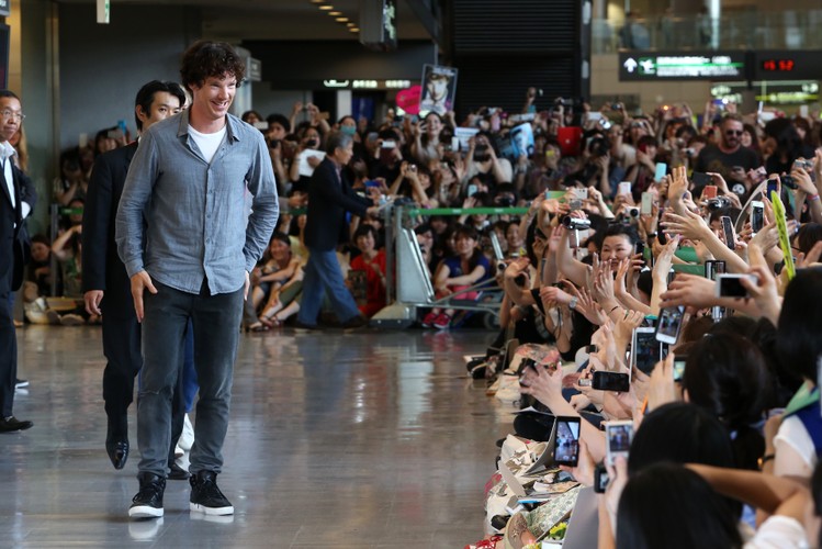 Benedict Cumberbatch w Japonii