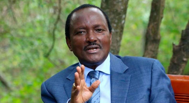 File image of Wiper leader Kalonzo Musyoka