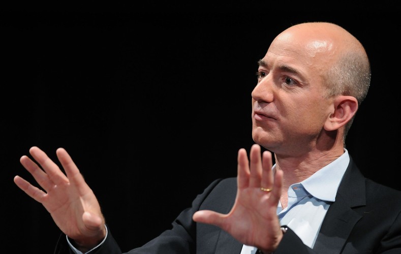 3. Jeff Bezos z Amazon'a.