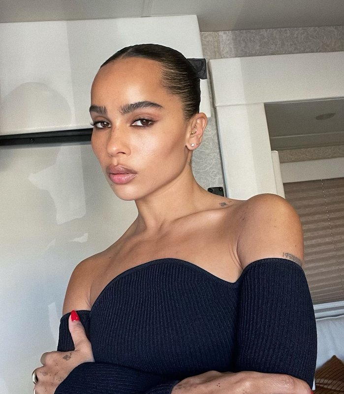 Herečka Zoë Kravitz.