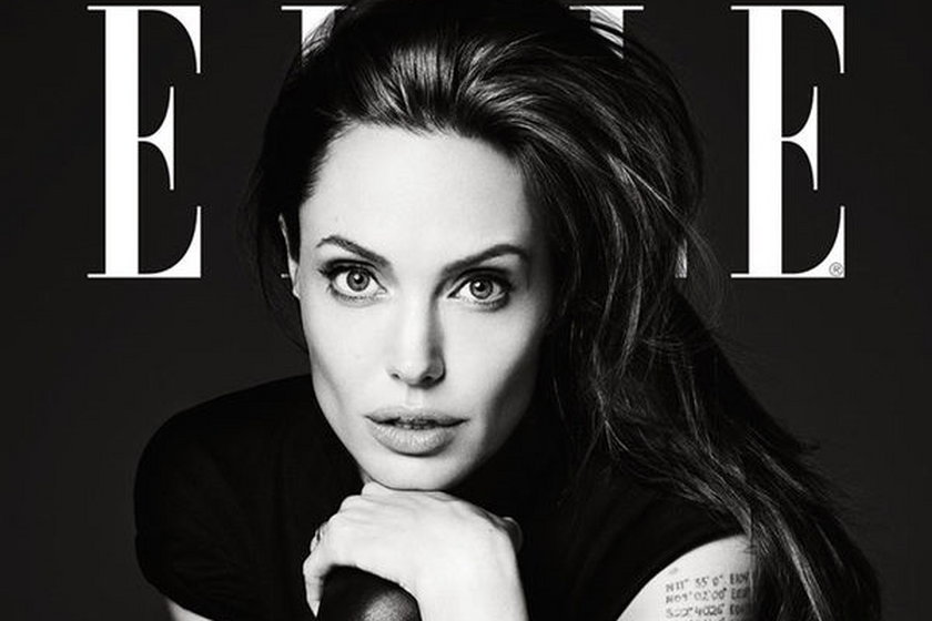 Angelina Jolie na okładce amerykańskiego "ELLE"