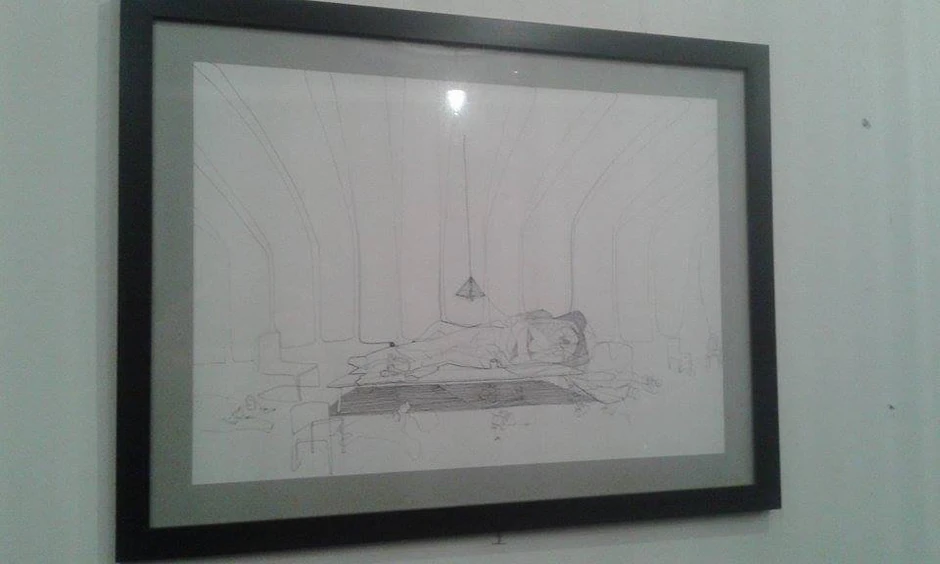 Sa ulice u galerije: Jedan od radova Nikole Mihajlovića