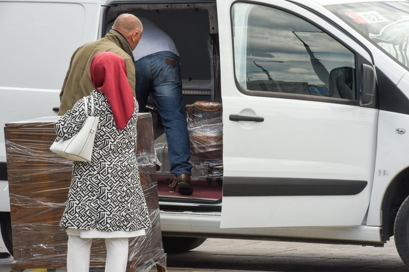 Emine Erdogan robi zakupy na warszawskim Kole