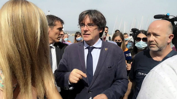 Carles Puigdemont w Alghero