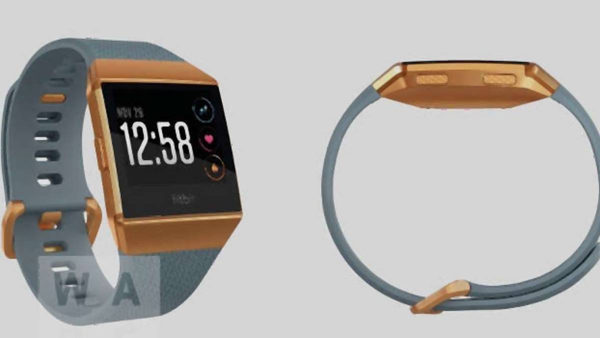 Smartwatch Fitbit na kolejnych renderach