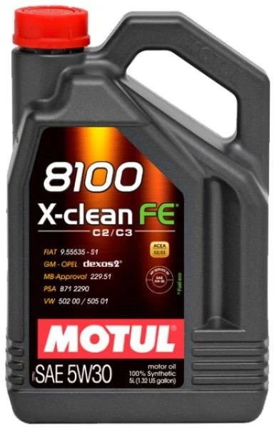 Motul 8100 X-CLEAN FE 5W30 5L