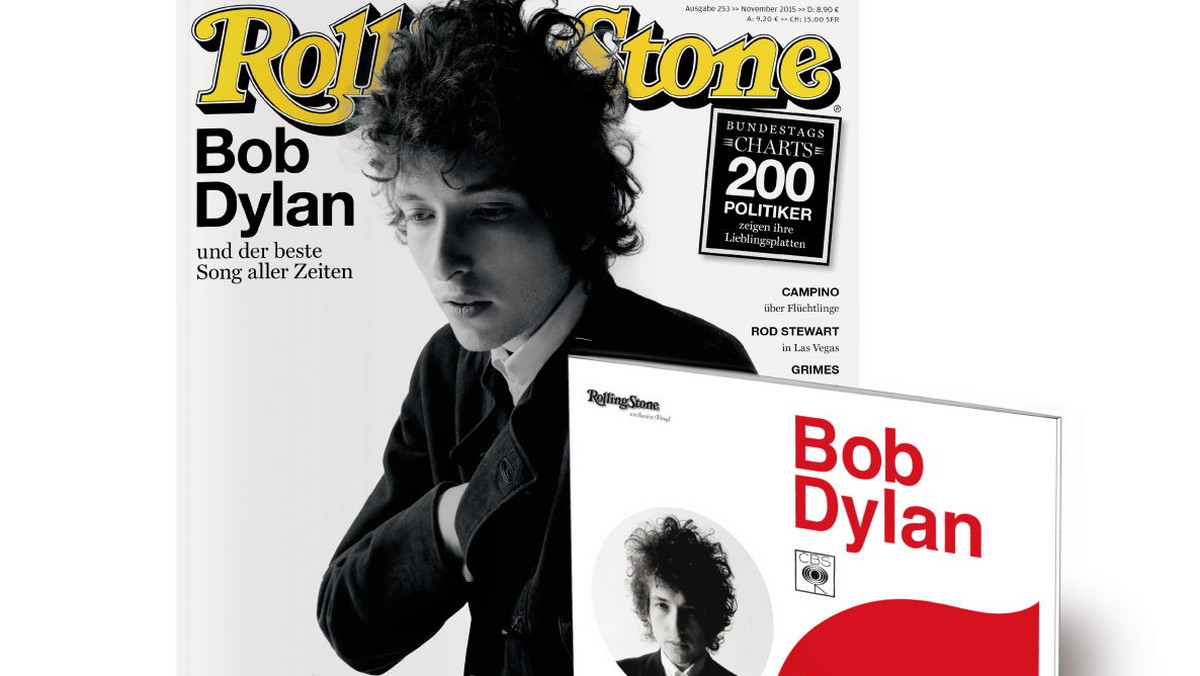 Wszyscy, którzy kupią najnowszy numer magazynu "Rolling Stone Germany", otrzymają wyjątkowe nagranie. Do gazety dołączony został wydany na winylu legendarny utwór "Like a Rolling Stone" Boba Dylana w alternatywnej wersji oraz nagranie demo piosenki "Desolation Row". Informację na temat tego, jak zdobyć gazetę, można znaleźć poniżej.