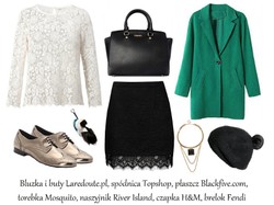 Wyróżnij się! Koronki i przeźroczystości w jesiennych STYLIZACJACH