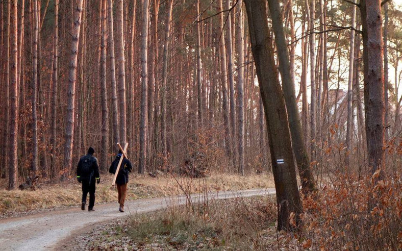 Uczestnicy Ekstremalnej Drogi Krzyżowej