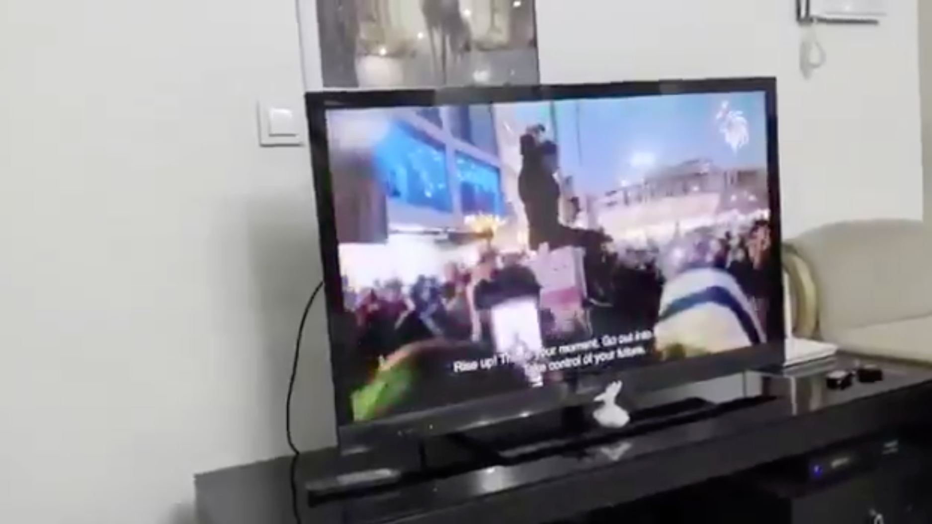 Hacknuté vysielanie iránskej televízie