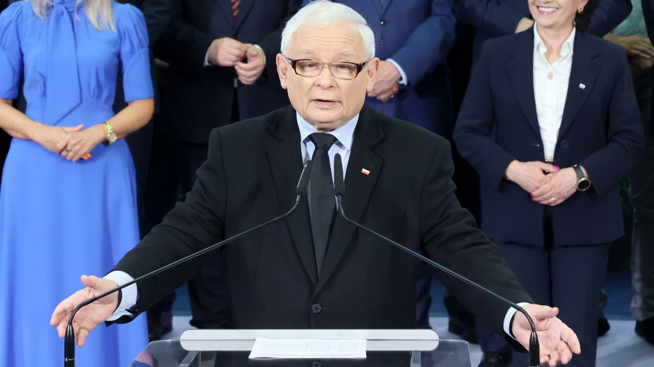 Prezentacja liderów list wyborczych PiS z udziałem Jarosława Kaczyńskiego