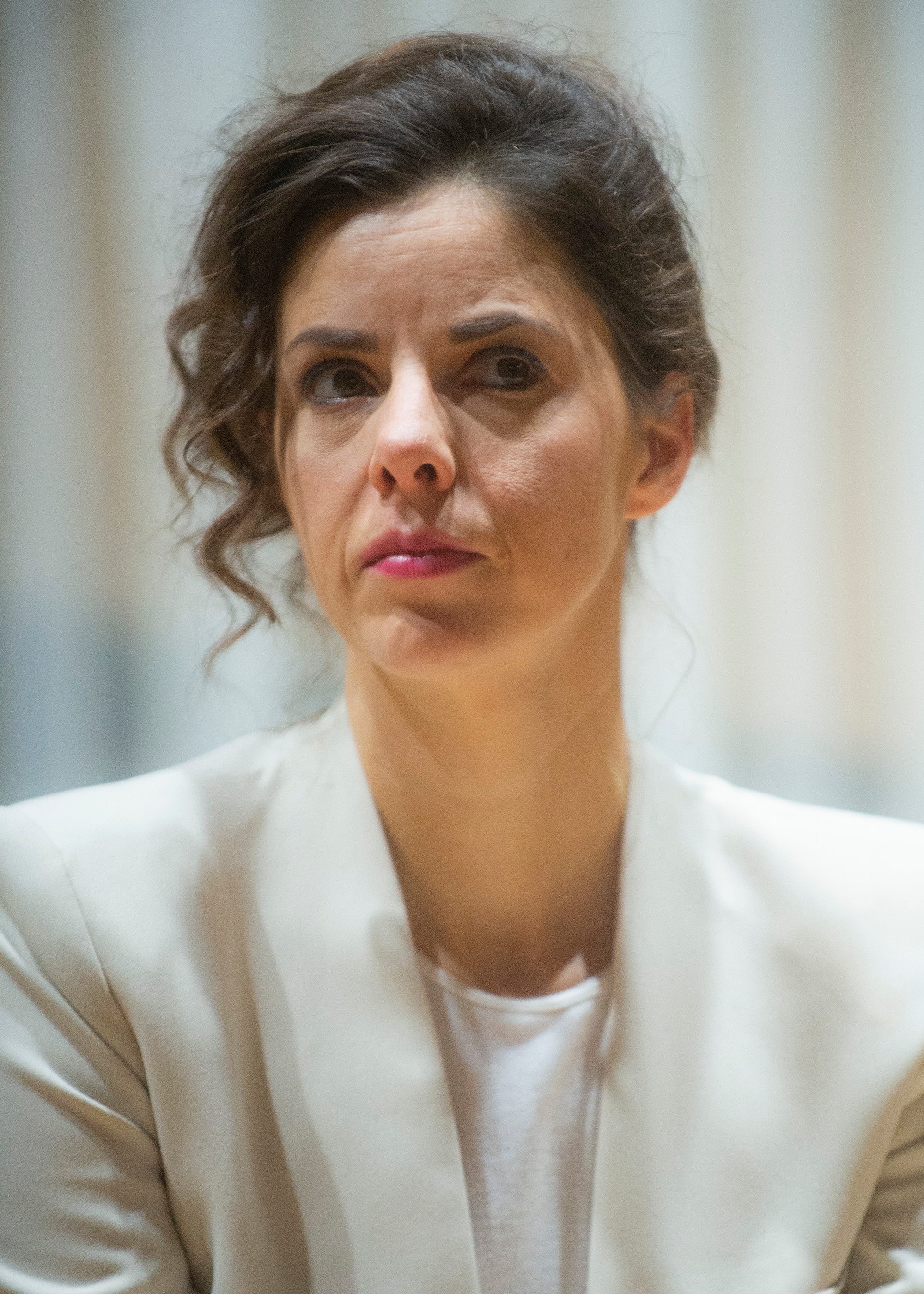 Herečka Ivana Kuxová.