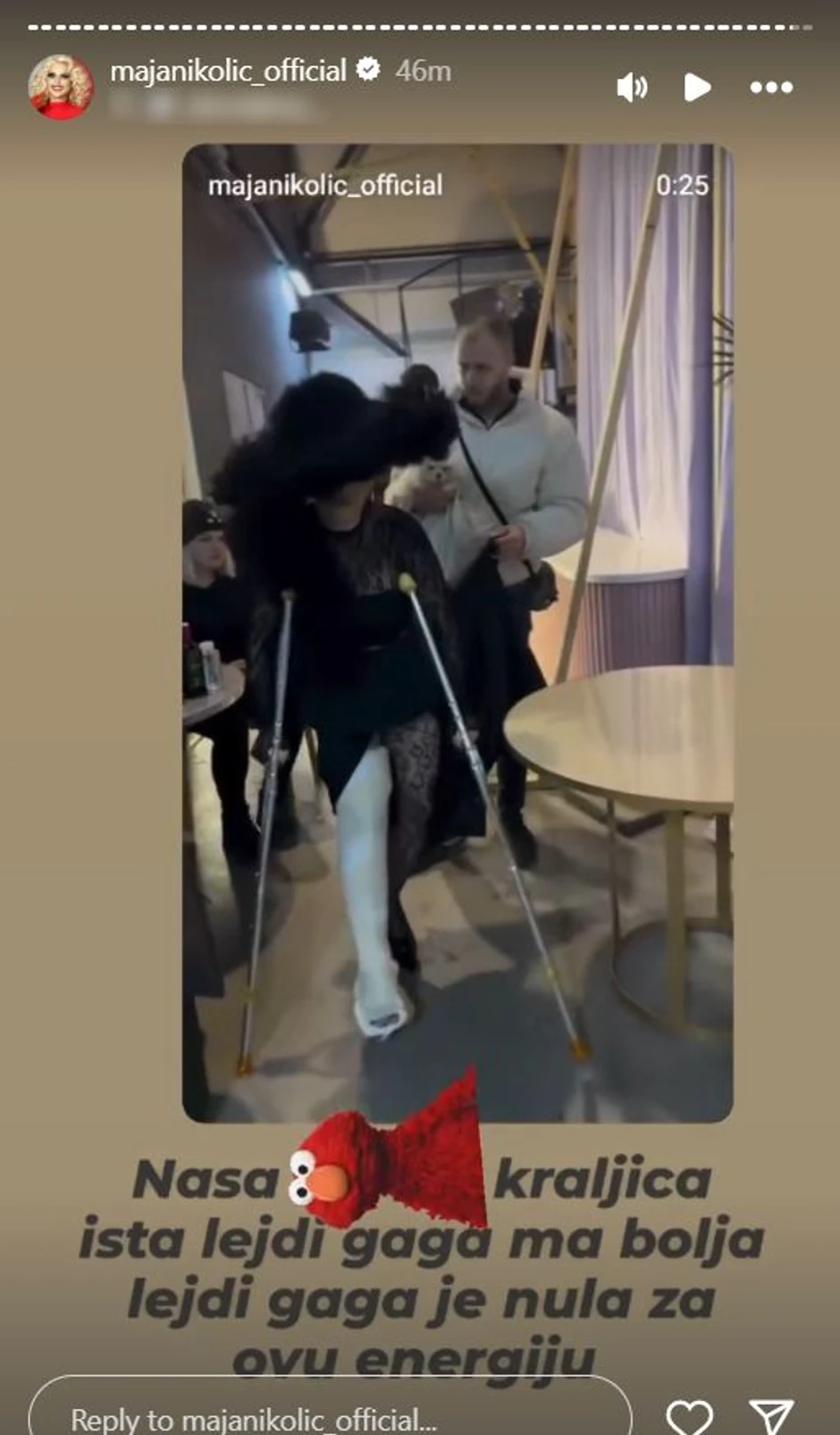 Maja Nikolić, objava