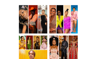 Nigerian celebrities and their stylists [Instagram]