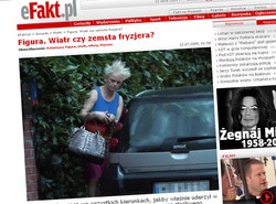 Zobacz szokującą fryzurę Figury