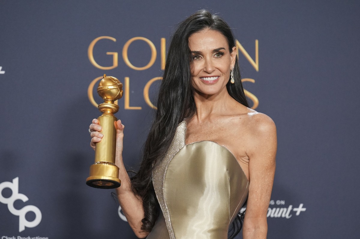 Demi Moore została uhonorowana Złotym Globem 2025 za rolę w filmie "Substancja"