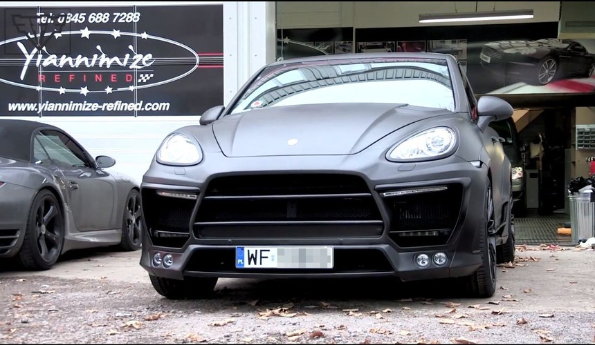 Porsche cayenne Wojciecha Szczęsnego