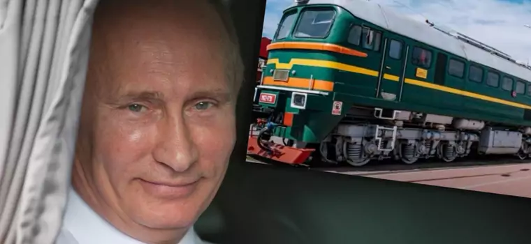 Wagon bez okien i trzy lokomotywy. Tak podróżuje Władimir Putin