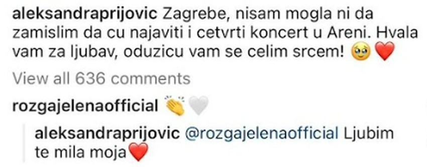 Komentari ispod Prijine objave