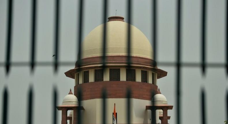 India's Supreme Court building in New Delhi