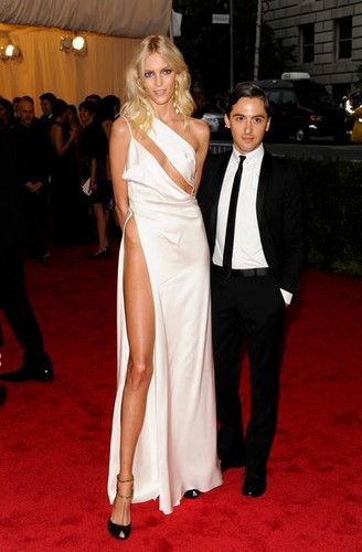 Anja Rubik i Anthony Vaccarello
