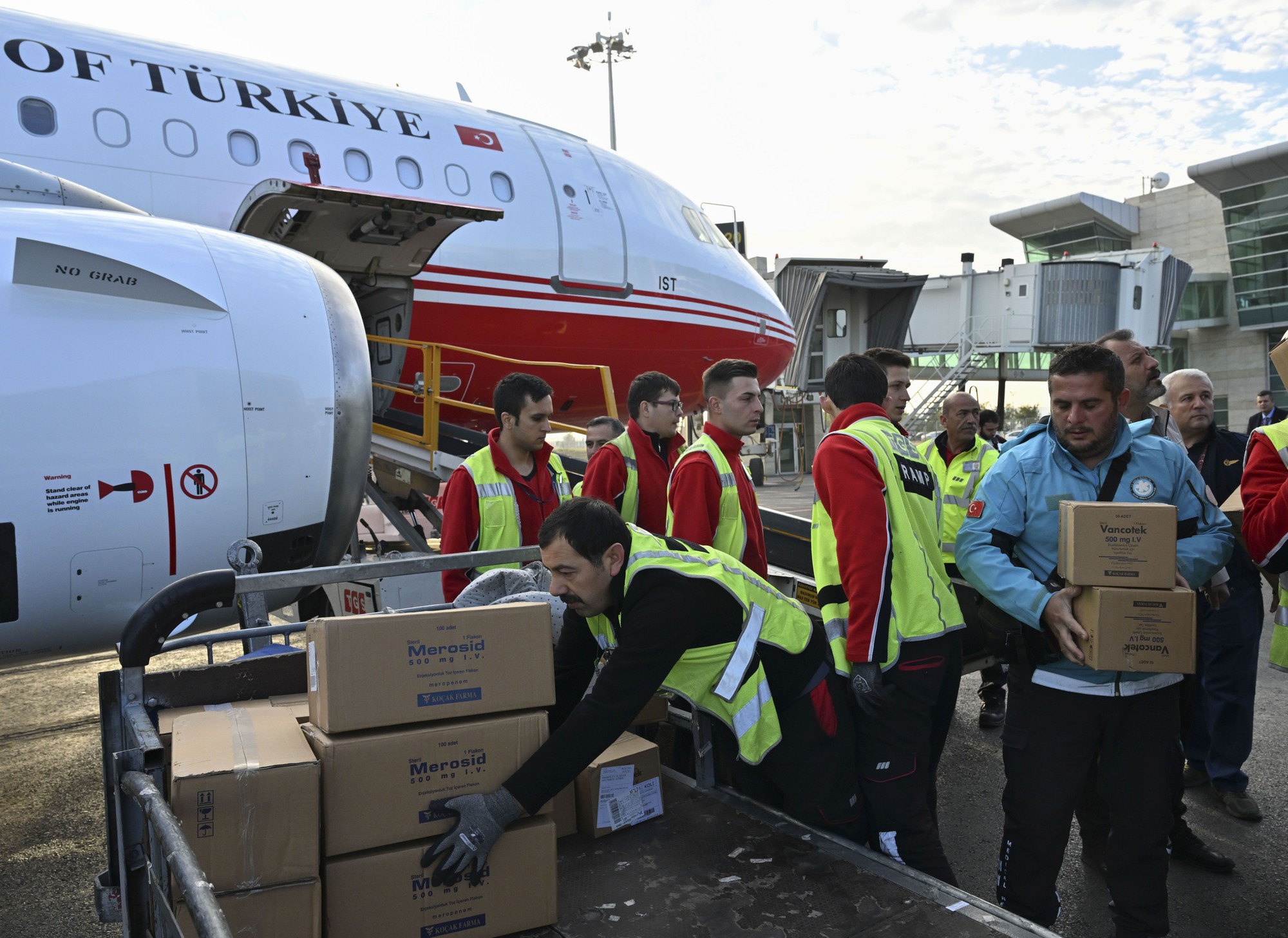 Turecko poslalo do Egypta lietadlo s humanitárnou pomocou pre Gazu