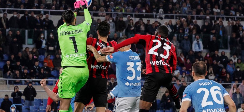 AC Milan znów na fotelu lidera Serie A. Rekord Immobile [WIDEO]