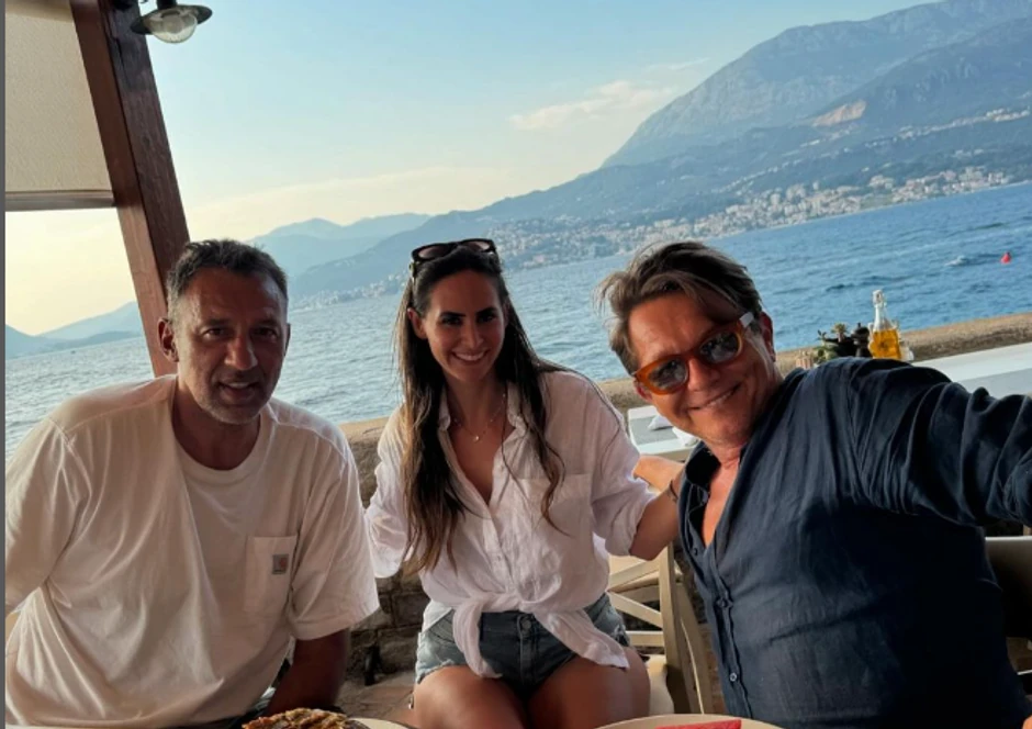 Vlade Divac, Dragan Bjelogrlić