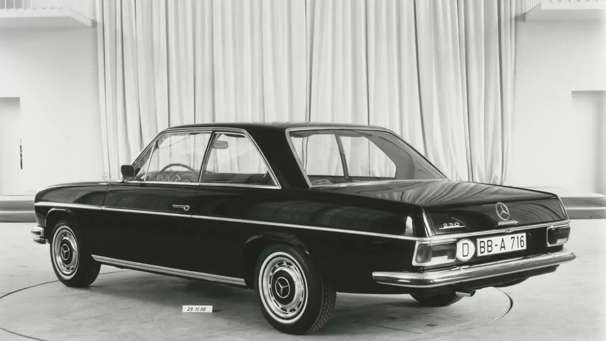 Premiera Mercedesa serii 114 w wersji coupé w 1968 r.2