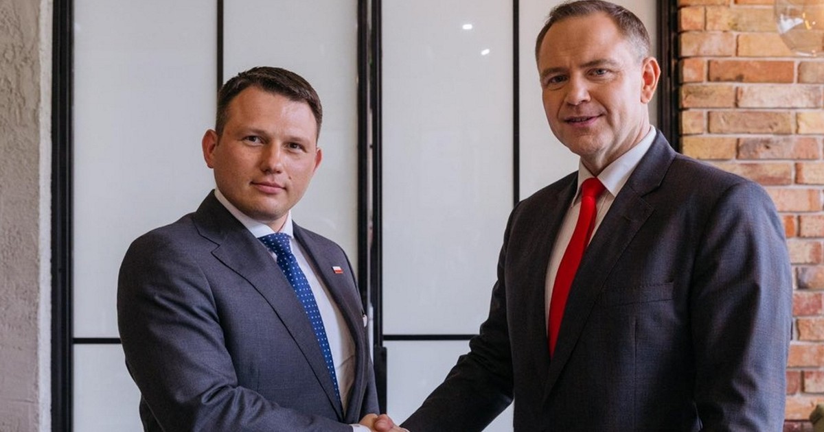 Mentzen spotkał się z Nawrockim. W środku sporu z PiS. "W cztery oczy"